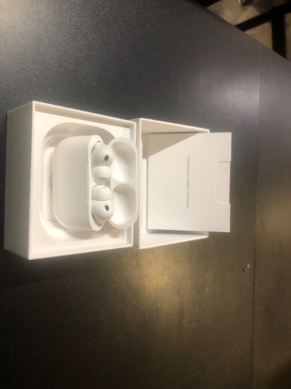 Photo 1 of Apple AirPods Pro 3 Wireless Earbuds, Active Noise Cancellation, Live Translation, Heart Rate Sensing, Hearing Aid Feature, Bluetooth Headphones, Spatial Audio, High-Fidelity Sound, USB-C Charging