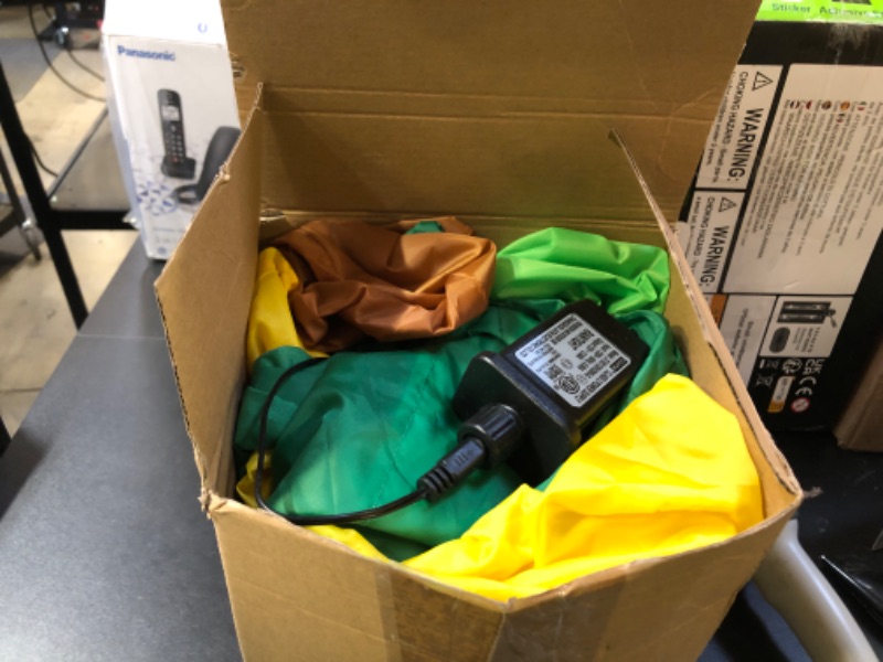 Photo 1 of Honoson 12 ft Inflatable Christmas Light Bulb Ornaments Balls Decoration Inflatable Christmas Hanging Decoration PVC Outdoor Light Bulb for Lawn Yard Garden Holiday Party