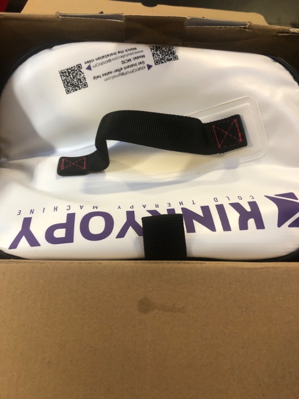 Photo 1 of Cold Therapy Machine with Programmable Timer, Portable Ice Machine for Knee After Surgery, Knee Replacement Recovery System, Cryotherapy Pain Relief w/Compression Pad