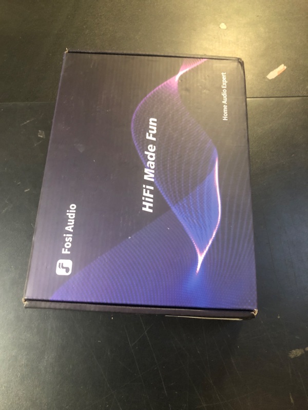 Photo 1 of Fosi Audio Box X2 Phono Preamp, Mini Stereo Audio Hi-Fi Preamplifier with Gain Gear, Pre-Amplifier for MM Turntable Phonograph and Record Player, with DC 12V Power Supply