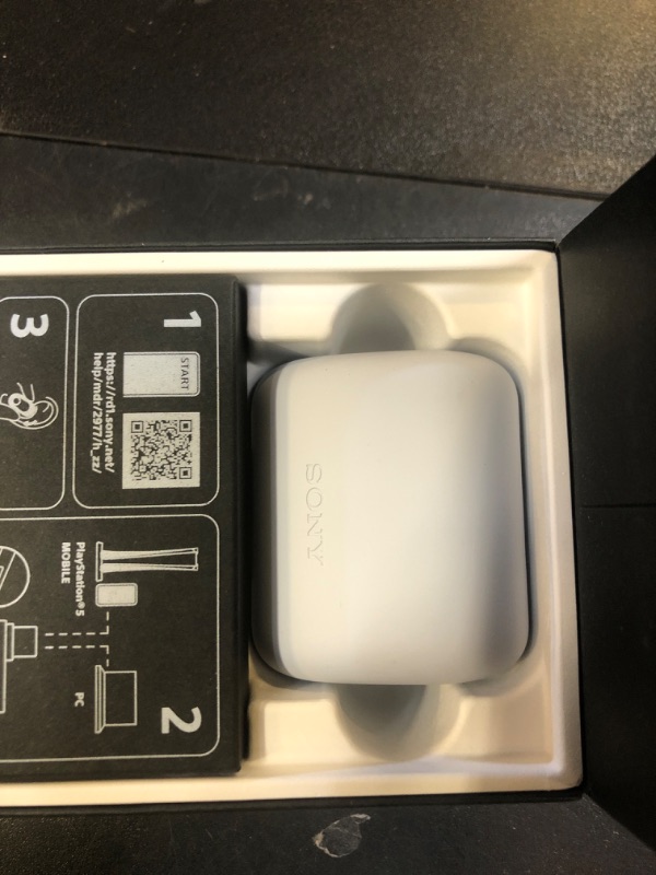 Photo 1 of Sony Inzone s Wireless Gaming Earbuds, Perfect for PlayStation® 5, for PC/PS5/Switch/Mobile, 48Hr Battery with Case, Noise Canceling, 360 Spatial Sound, 2.4GHz USB-C Dongle, WF-G700N White