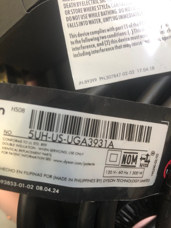 Photo 1 of Dyson Airwrap i.d. Multi-Styler, Allure Winner, Bluetooth Connected, No Heat Damage, 6-in-1 Versatility, Intelligent Hair Styler