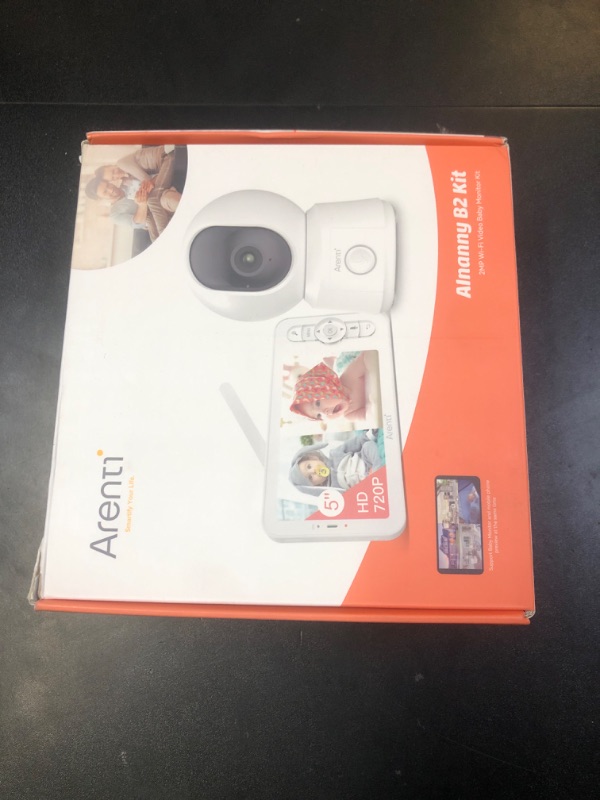 Photo 1 of ARENTI WiFi Baby Camera Monitor, 5-inch Screen, Smartphone App, Motion Tracking, Timed Detection, Encrypted Connection, Super Night Vision, 2-Way Talk, Temp Sensor, Lullaby, Support Local Storage