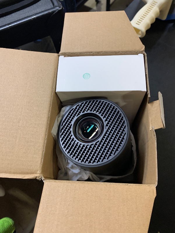 Photo 1 of [Built-in Apps & 2025 Upgraded] Mini Projector Support 4K 1080P Auto Keystone 270° Rotatable with WiFi 6 and Bluetooth 5.4, Projector Portable Compatibile with HDMI/TV Stick/Memory Stick/Laptop-Black