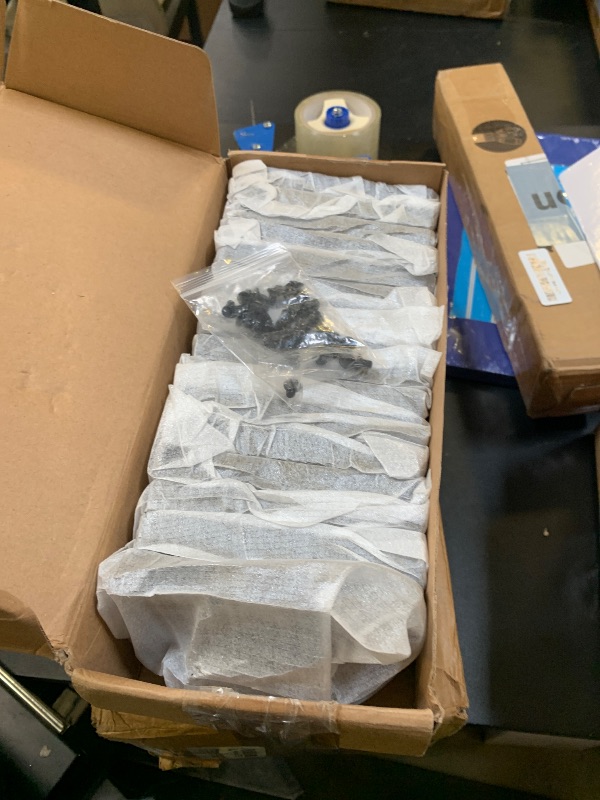 Photo 1 of Epcee Aluminum Deck Post Base Cover for Post 2"x2" Base 4.5"x4.5", Handrail, Stair, Porch, Deck Railing Base Brackets Covers (Black, 8pcs)