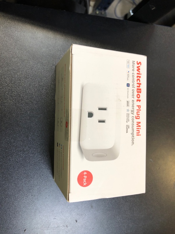 Photo 1 of ?2025 New? SwitchBot Smart Plug Mini 15A(4 Pack), Energy Monitor, Smart Home WiFi(2.4GHz) & Bluetooth Outlet, Compatible with Alexa & Google Home, APP Remote Control & Timer Function, No Hub Required