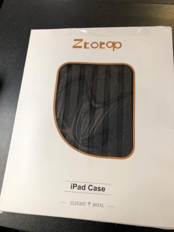 Photo 1 of ZtotopCases for New iPad Pro 12.9 Inch 6th/5th/4th Generation 2022/2021/2020, [6 Magnetic Stand Angles] Protective Cover with Pencil Holder, Auto Wake/Sleep, Black