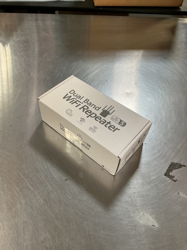 Photo 1 of 12880 Sq.Ft WiFi Extender Signal Booster, 1200Mbps WiFi Repeater, 105-Device Support, Simple Install, WiFi Extender with Wide Compatibility