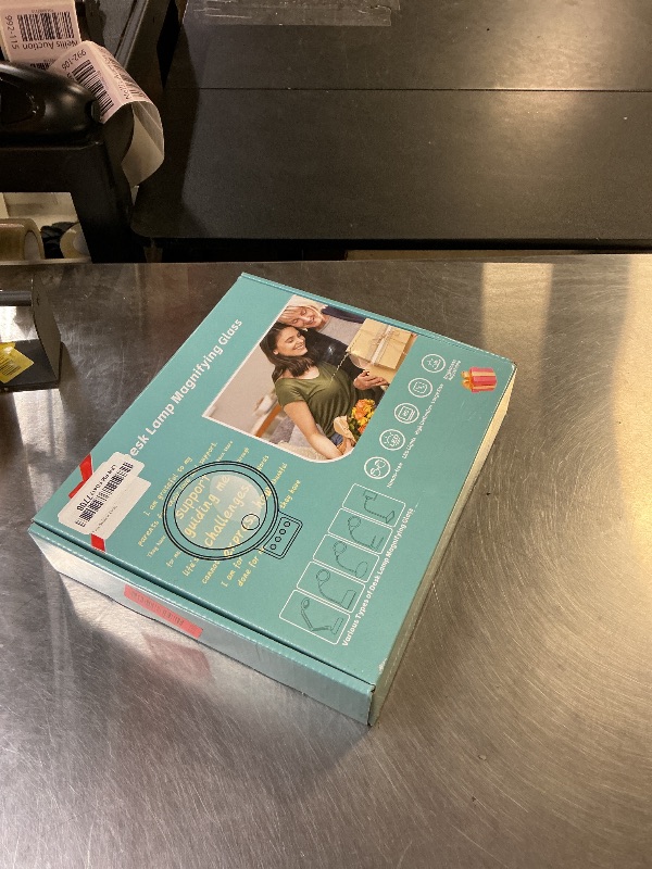 Photo 1 of 10X 30X Magnifying Glass with Light and Stand, 72 LED 3 Color Modes Stepless Dimmable, Hands Free Lighted Magnifier Desk Lamp for Close Work Craft Hobby Painting Sewing Jewelry Reading (Black)