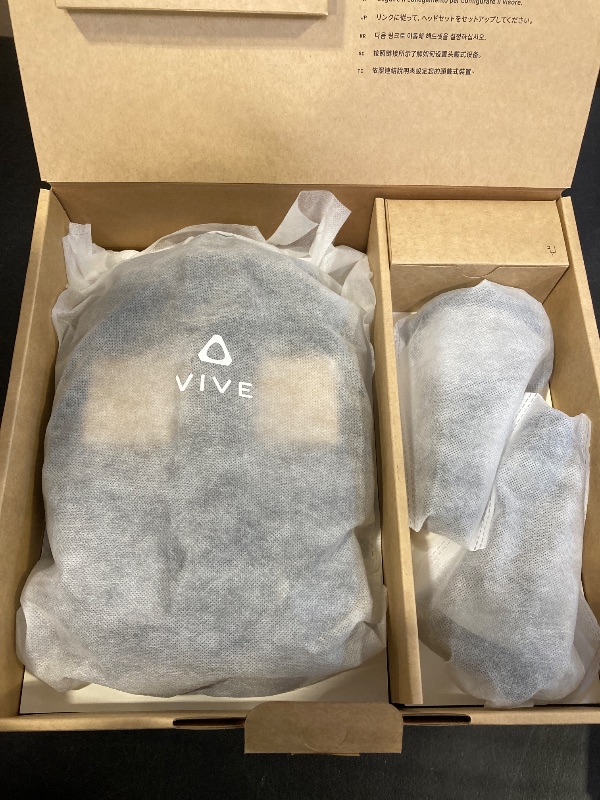 Photo 1 of HTC Vive Focus Vision — Mixed Reality and PC VR Headset + Controllers — Consumer Edition