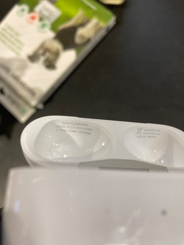 Photo 1 of Apple AirPods Pro (2nd Generation) Wireless Ear Buds with USB-C Charging, Up to 2X More Active Noise Cancelling Bluetooth Headphones, Transparency Mode, Adaptive Audio, Personalized Spatial Audio
