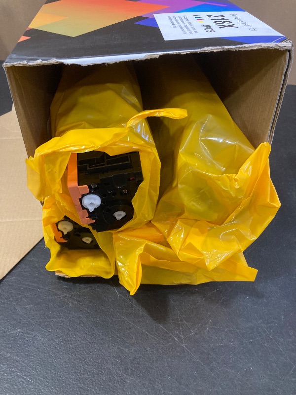 Photo 1 of 218X Toner Cartridges 4 Pack High Yield (with Chip) Compatible Replacement for HP 218X 218A for Color LaserJet Pro 3201dw MFP 3301fdw 3301cdw 3301sdw Printer Ink W2180X W2180A (BCMY, 4-Pack)