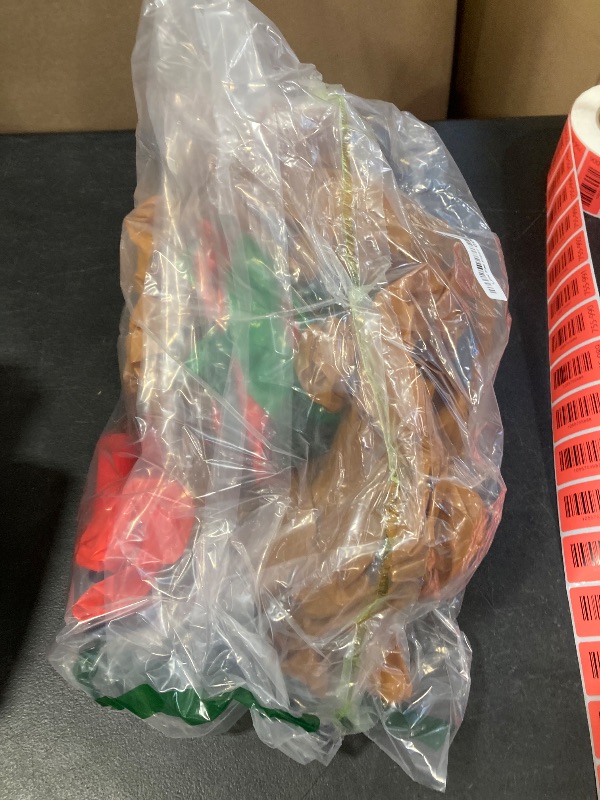 Photo 1 of 4 Pack Christmas Inflatable Reindeer Antler Ring Toss Game - Christmas Party Games, Inflatable Reindeer Antler Hat with Rings for Outdoor Indoor Christmas Family Games (4 Antlers 16 Rings 1Pump