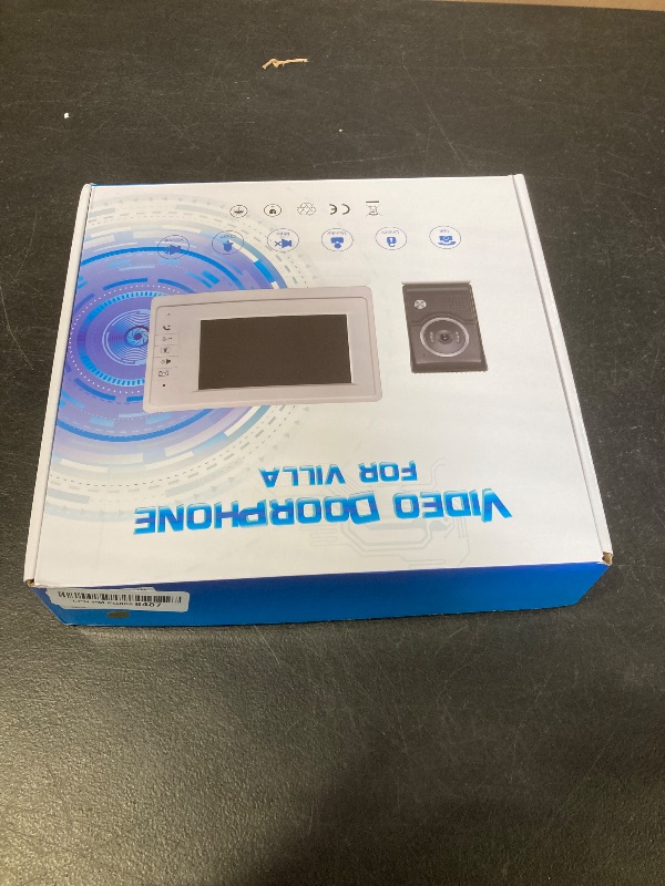 Photo 1 of AMOCAM Wired Video Intercom Doorbell System 7 Inches LCD Monitor Video Door Phone Kits Support Monitoring,Unlock,Dual-Way Door Intercom for Villa Apartment Home Security Systems Indoor Outdoor