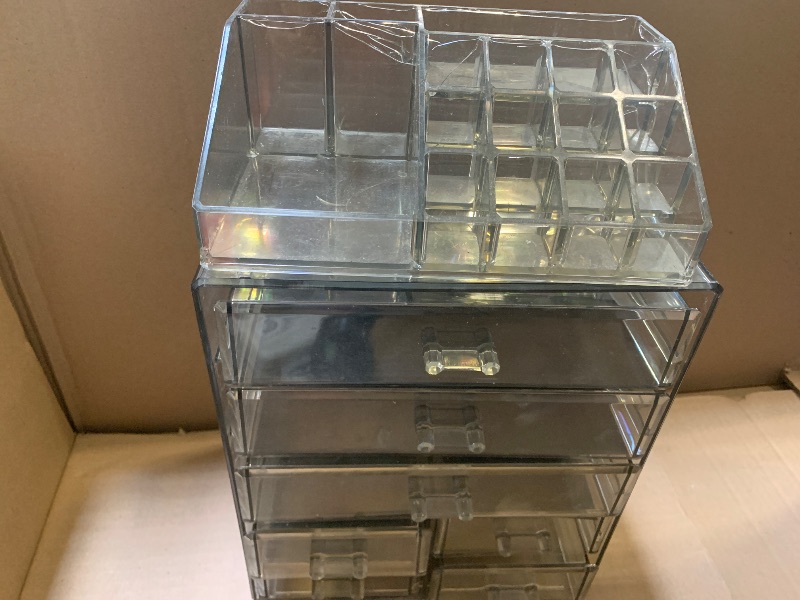 Photo 1 of  Makeup Organizer - Clear  