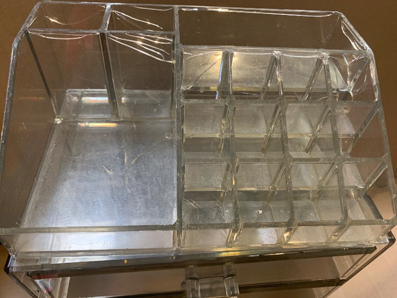 Photo 1 of  Makeup Organizer - Clear  