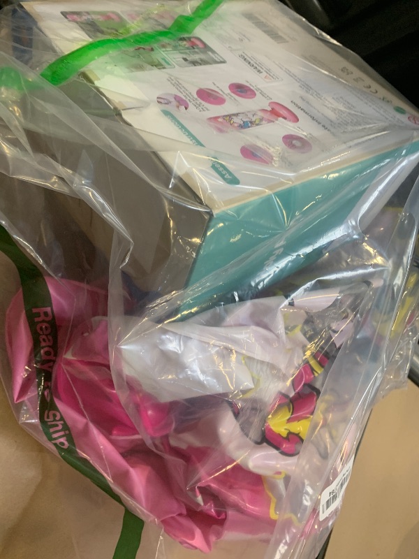 Photo 1 of 47" Inflatable Punching Bag for Girls with Gloves – Light-Up Boxing Toy for Kids, Indoor/Outdoor Fitness & Stress Relief – Standing Bounce-Back Bag for Ages 3+