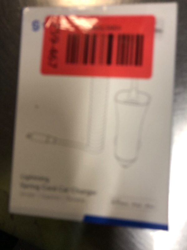 Photo 1 of [Apple MFi Certified] Syncwire iPhone Car Charger 32W Super Fast Car Phone Charger Cigarette Lighter USB Car Adapter with Build-in 5FT Coiled Lightning Cable for Apple iPhone 14/13/12/11/XR/Max, iPad