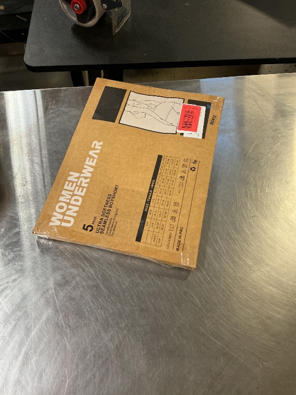 Photo 1 of R RUXIA Women's Boyshort Panties Seamless Nylon Underwear Stretch Boxer Briefs 5 Pack