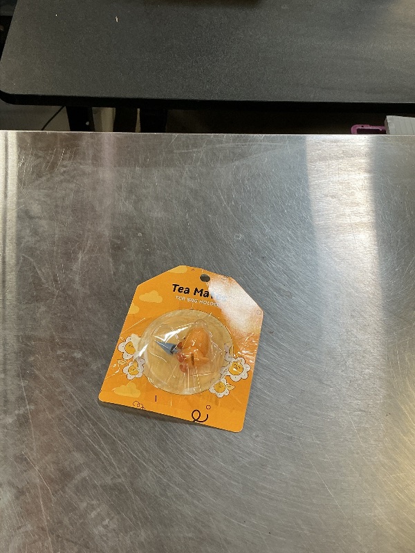 Photo 1 of Tea Mates - 1pc Cute Fishing Duck - Tea Bag Holder and String Rest - Tea Accessory for Cup and Mug - Unique Funny Novelty Toy Gift Idea - Animal Figurine Drink Marker