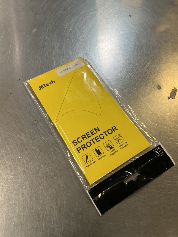 Photo 1 of JETech Front Screen Protector for Samsung Galaxy Z Fold 7 2025, Full Coverage PET Film, Case Friendly, HD Clear, 3-Pack