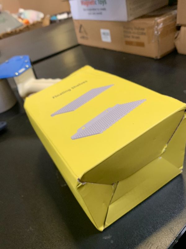 Photo 1 of LRANFOW 12 Wall Display Shelf for Lego Building Bricks, 4x5 inch Dual-Sided Display Shelf with 16x13 4.9mm Studs for Lego Shelf Display, Builders, Room Decor