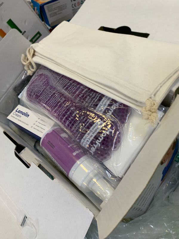 Photo 1 of Upgraded Postpartum Essentials Recovery Kit for Women: Labor Delivery Post Partum - Perineal Healing Foam & Upside Down Peri Bottle | 6 Disposable Underwear | Soothing Pads | Nursing & Maxi Pads