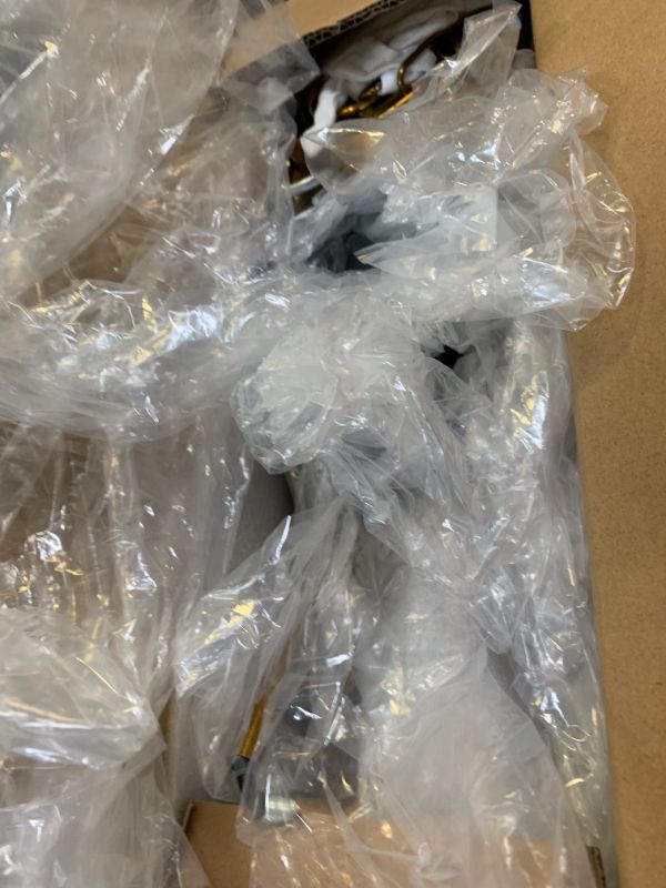 Photo 1 of HOXIYA 26.3" DIMMABLE Plug in Chandelier, Modern Sputnik Chandeliers Brushed Gold 8-Lights Plug in Pendant Light, Mid Century Hanging Ceiling Lighting Fixture for Dining Room Bedroom Kitchen Entryway