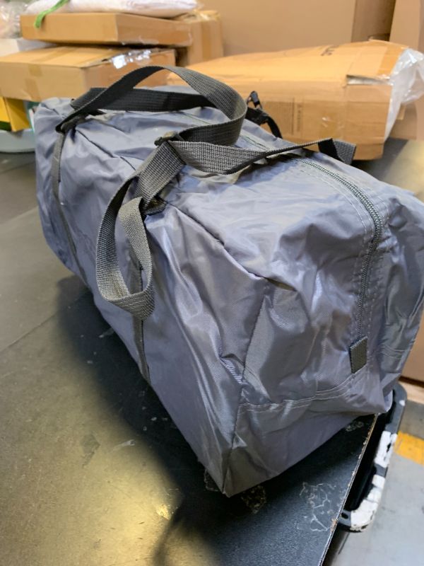 Photo 1 of JOYTUTUS SUV Tent for Camping with Rainfly, Double Door Design Car Tent with Aluminum Poles, SUV Tailgate Tent with Waterproof PU2000mm Double Layer for 4-8 Person, Green