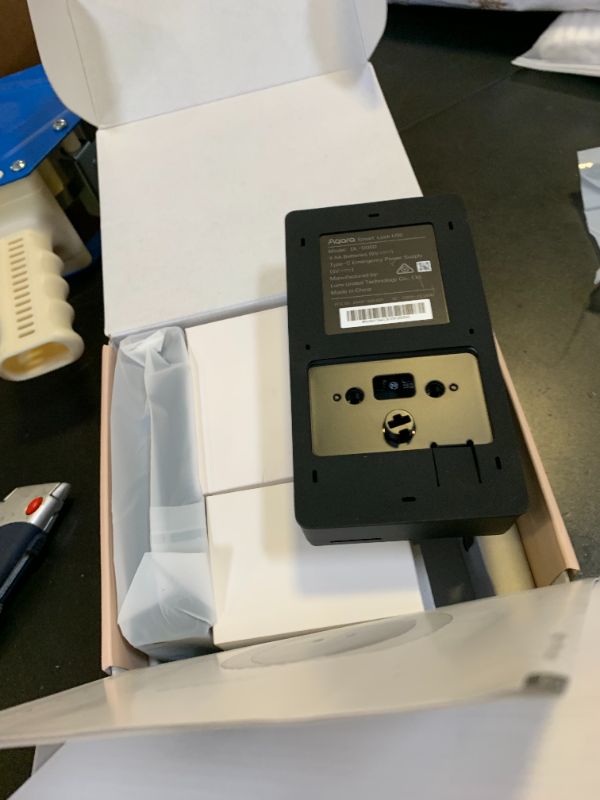 Photo 1 of Aqara Smart Lock U50, Keyless Entry Door Lock with Apple Home Key, Bluetooth Deadbolt Lock, App Remote Control, Supports Apple HomeKit, Matter, Google Home, Alexa, IFTTT, Black