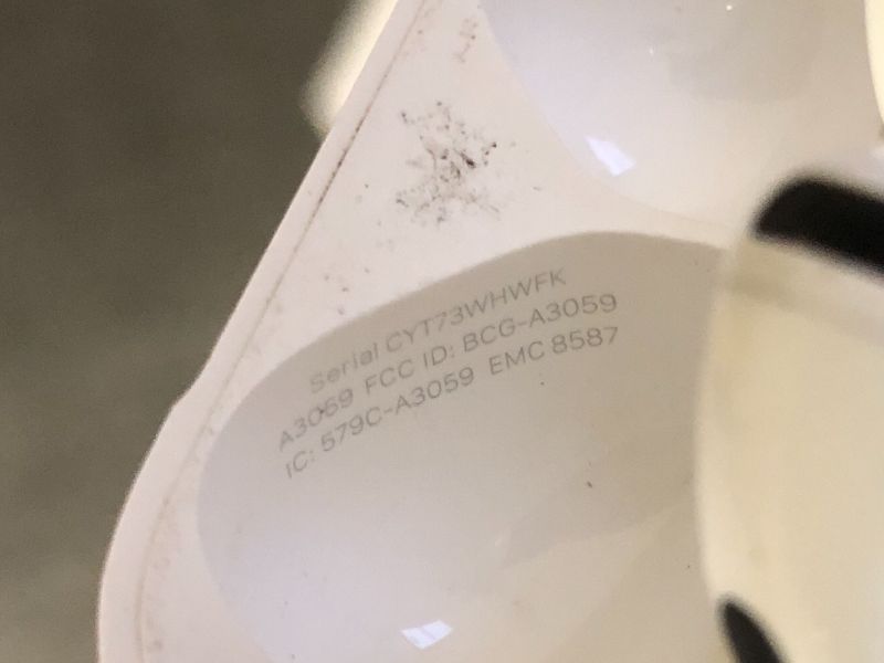 Photo 1 of **USED, DIRTY** Apple AirPods 4 Wireless Earbuds, Bluetooth Headphones, with Active Noise Cancellation, Adaptive, Transparency Mode, Personalized Spatial Audio, USB-C Charging Case, Wireless Charging, H2 Chip