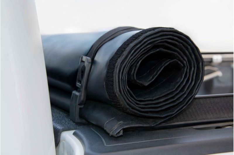 Photo 1 of ***ONLY THE COVER/USED/MISSING FRAME AND ATTACHMENTS***SELLING AS IS*** 
Fas-Top 12361-32361 Traveler Topper & Tonneau Cover fits 2019 2024 Silverado & Sierra 1500 with or Without Multi-Tailgate 5'8" Short & Standard Box | Easy to Use | Made in USA