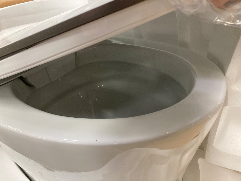 Photo 1 of ***NEVER USED BUT DIRTY ON OUTSIDE FROM PREVIOUS HANDLING****DeerValley Smart Toilet with Bidet Built in - Powerful Auto Flush, Auto Open/Close Lid, Heated Seat & Instant Warm Water Bidet, LED Display, Deodorization, 12" Rough-In, DV-1S0159-V3***NEVER USE