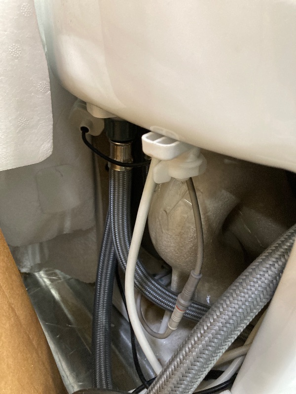Photo 1 of ***NEVER USED BUT DIRTY ON OUTSIDE FROM PREVIOUS HANDLING****DeerValley Smart Toilet with Bidet Built in - Powerful Auto Flush, Auto Open/Close Lid, Heated Seat & Instant Warm Water Bidet, LED Display, Deodorization, 12" Rough-In, DV-1S0159-V3***NEVER USE