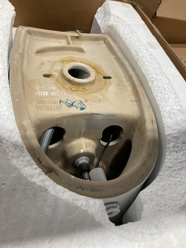 Photo 1 of ***NEVER USED BUT DIRTY ON OUTSIDE FROM PREVIOUS HANDLING****DeerValley Smart Toilet with Bidet Built in - Powerful Auto Flush, Auto Open/Close Lid, Heated Seat & Instant Warm Water Bidet, LED Display, Deodorization, 12" Rough-In, DV-1S0159-V3***NEVER USE