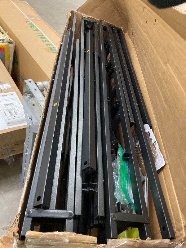 Photo 1 of ***MATTRESS IS NOT INCLUDED***GRUSIGN Queen Box Spring 7 inch Low Profile Bed Base Matel Mattress Foundation with Cotton Washable Cover Quiet Easy Assembly Sturdy Support for All Bed Types (Black, Queen)***MATTRESS IS NOT INCLUDED***