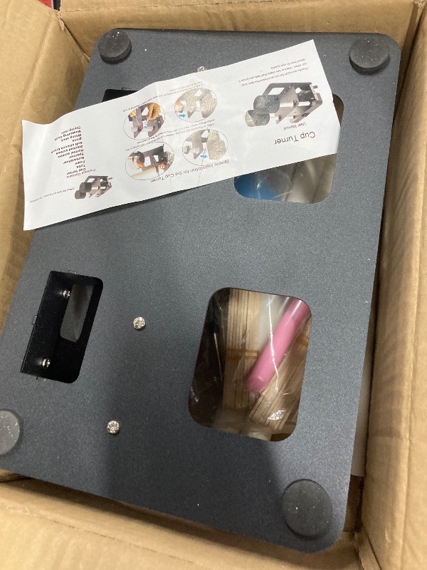 Photo 1 of **MISSING CLAMPS***Cup Turner Tumbler Spinner Double Matal Frame Crafts Tumbler Double Cuptisserie Turner for DIY Epoxy Machine with Professional Silent Balance Steering Shaft and Independent Switch