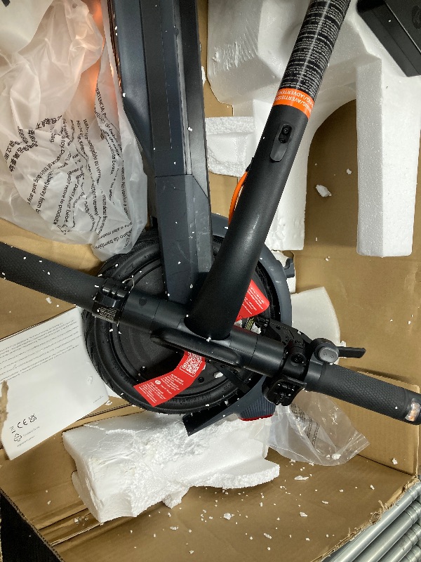 Photo 1 of ***PARTS ONLY/DAMAGED WIRES***Segway Ninebot E2 Pro Electric Kick Scooter, 15.5 mph Max Speed, 24.9-Mile Range, Power by 350W Motor, Cruise Mode, UL-2272 Certified