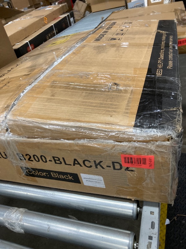 Photo 1 of COMHOMA Makeup Vanity Desk with Mirror and Lights, Vanity Table and Chair Set with 4 Drawers and Charging Station, Bedroom Dresser LED Mirror Stepless Dimmable & 3 Color Modes Adjustable, Black