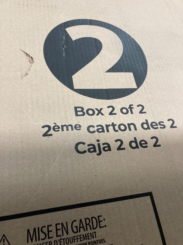 Photo 1 of ***BOX 2 OF 2 - MISSING BOX #1 -SELLING AS PARTS ONLY***
Step2 Scout & Slide Climber, Kids Outdoor Playset, Backyard Playground INCOMPLETE Set, Slide, Climbing Wall, Tunnel, Outside Vintage Style Jungle Gym, for Toddlers 2-6 Years Old