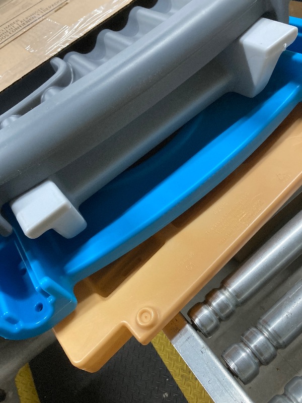 Photo 1 of ***BOX 2 OF 2 - MISSING BOX #1 -SELLING AS PARTS ONLY***
Step2 Scout & Slide Climber, Kids Outdoor Playset, Backyard Playground INCOMPLETE Set, Slide, Climbing Wall, Tunnel, Outside Vintage Style Jungle Gym, for Toddlers 2-6 Years Old