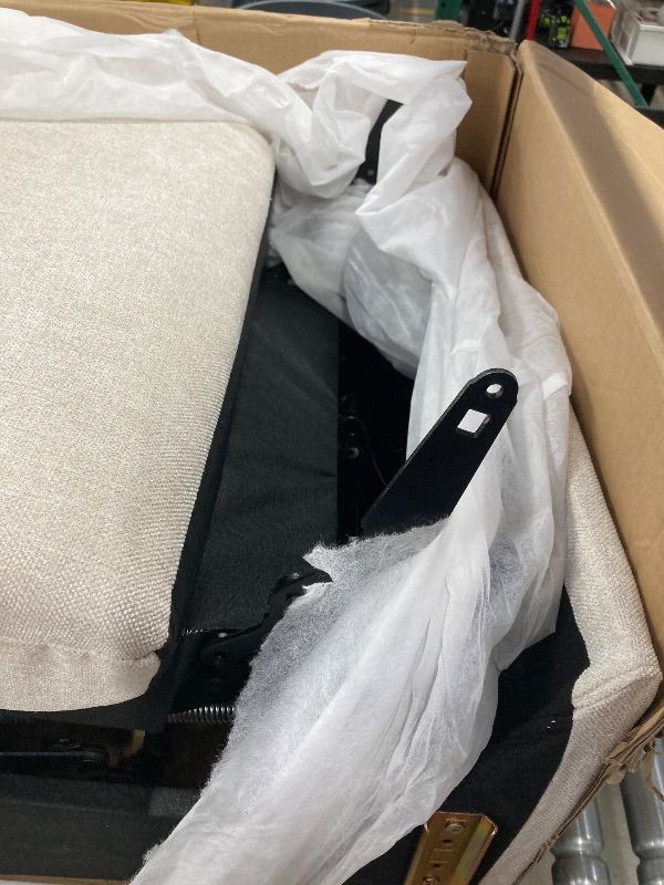 Photo 1 of ***THIS IS ONLY 1 BOX OF MULTIPLE BOXES***PART OF KISLOT Zero Wall Recliner Sofa RV Loveseat Wall Hugger Power Recliner Chair with Comfortable Backrest High Wood Leg USB & Type C Dual Charge Ports for Living Room RV Furniture or Small Spaces***THIS IS ONL