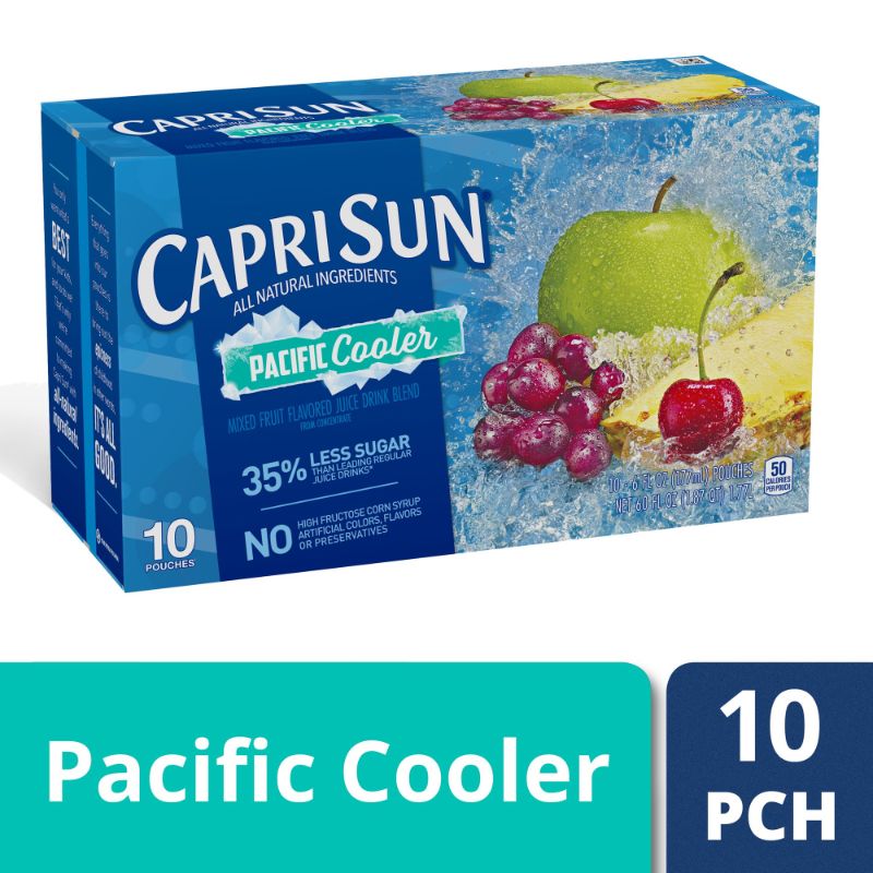 View 1 of ***BB 9/19/26***Capri Sun Pacific Cooler 10 pk
