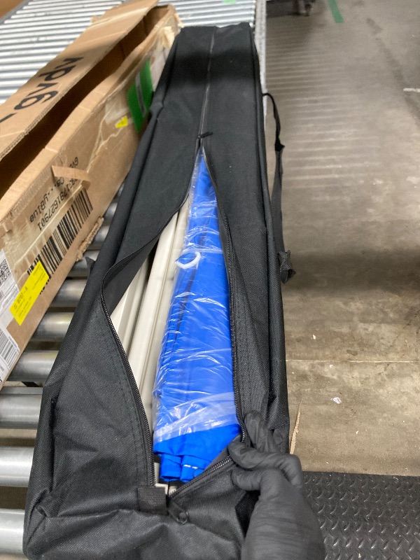 Photo 1 of **the description and photo is only to the MASTERCANOPY Durable Pop-up Canopy Tent with Roller Bag (10x10, Navy Blue)