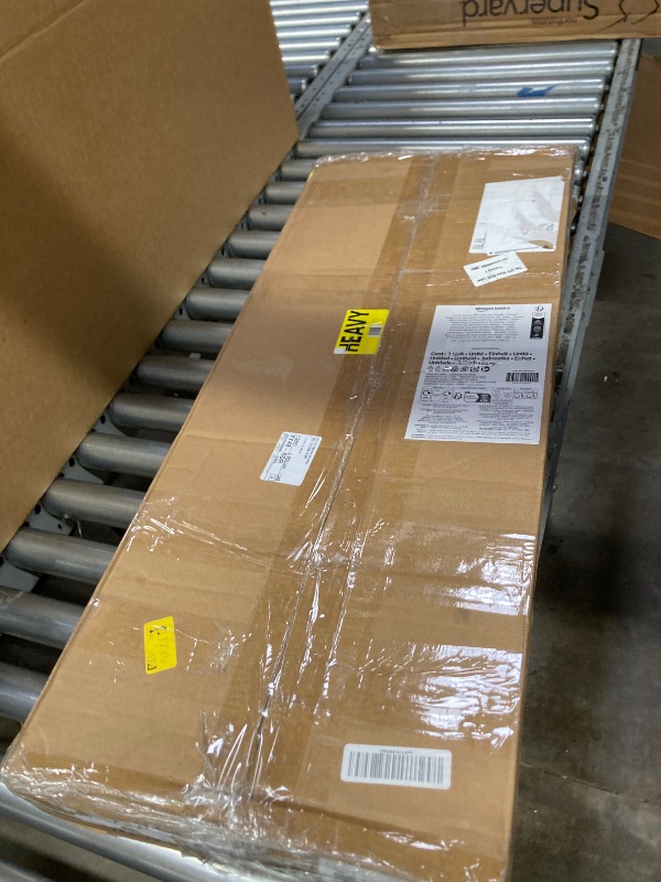 Photo 1 of ***(PARTS ONLY -SELLING AS IS PARTS)*** Amazon Basics Adjustable Clothes Rack for Handing, Double Hanging Rod Garment Rolling Closet Clothing Organizer, Chrome, 36'' x 14'' x 72''