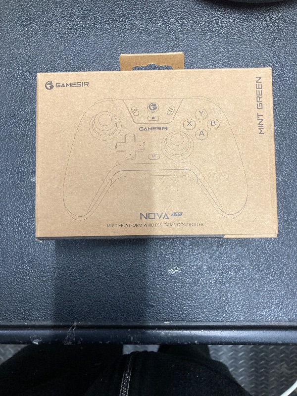 Photo 1 of GameSir Nova Lite Wireless Gamepad for PC, Android, iOS, Switch & Steam Deck – Green Controller with Hall Effect Joysticks, Turbo Mode, Dual Vibration, Bluetooth & 2.4G - Green