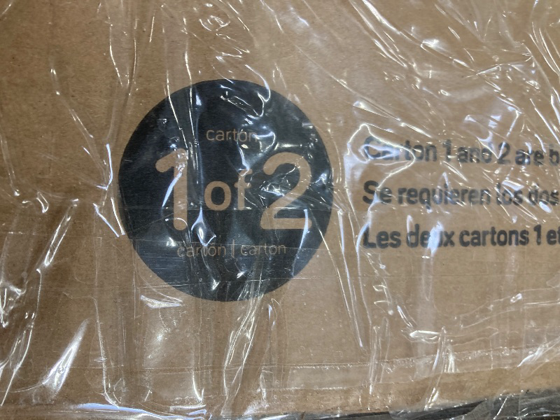 Photo 1 of ***BOX 1 OF 2 ONLY/INCOMPLETE SET***Sauder Craft 36"W Storage Armoire and Stow Away Desk, Mystic Oak $515 VALUE