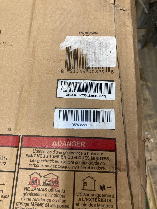 Photo 1 of Westinghouse 12500 Watt Dual Fuel Home Backup Portable Generator, Remote Electric Start, Transfer Switch Ready, Gas and Propane Powered