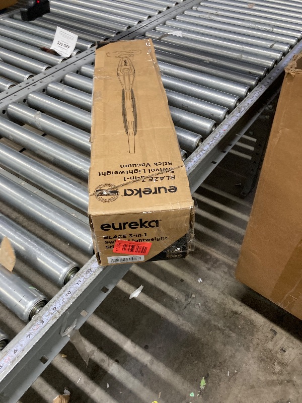 Photo 1 of **It's used, it's missing a part, and it's unknown if it works 100%.*****Eureka Blaze Stick Vacuum Cleaner, Powerful Suction 3-in-1 Small Handheld Vac with Filter for Hard Floor Lightweight Upright Home Pet Hair, Dark Black