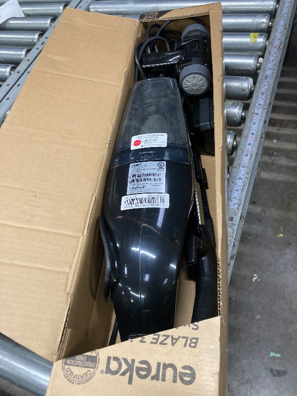 Photo 1 of **It's used, it's missing a part, and it's unknown if it works 100%.*****Eureka Blaze Stick Vacuum Cleaner, Powerful Suction 3-in-1 Small Handheld Vac with Filter for Hard Floor Lightweight Upright Home Pet Hair, Dark Black